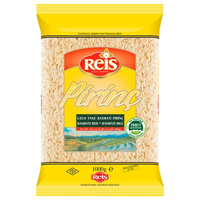 REİS Basmati Pirinç 1Kg (8'li Paket) ürün görseli 1