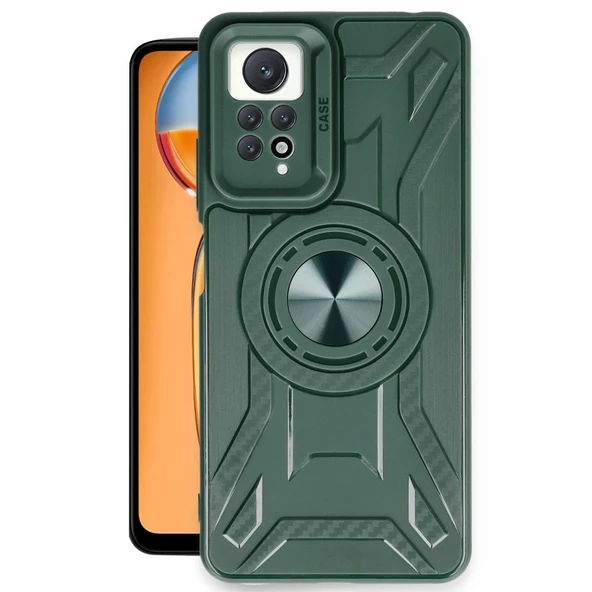 Xiaomi Redmi Note 12 Pro 4g Kılıf Lincoln Silikon - Koyu Yeşil ürün görseli 1