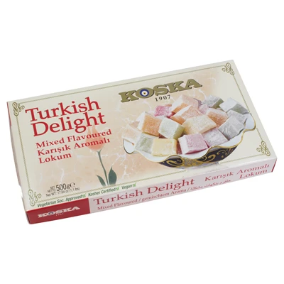 KOSKA Lokum 500G Karışık Aromalı (6'li Paket) ürün görseli 1