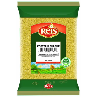 REİS Bulgur 2,5Kg Köftelik (5'li Paket) ürün görseli 1