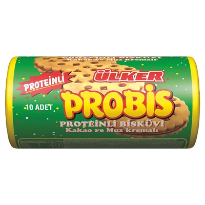 ÜLKER Probis Bisküvi 10*28 G Proteinli (8'li Paket) ürün görseli 1