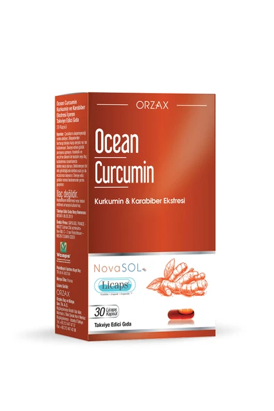 Ocean Curcumin 30 Kapsül ürün görseli 1