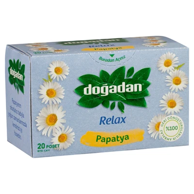 doğadan Bitki Çayı 20Li Papatya (8'li Paket) ürün görseli 1