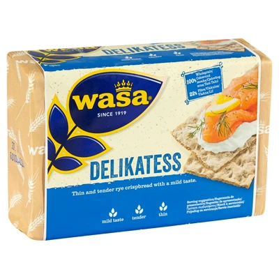 wasa Filiz Gevrek Ekmek 270 Gr Delicatessen Light (5'li Paket) ürün görseli 1