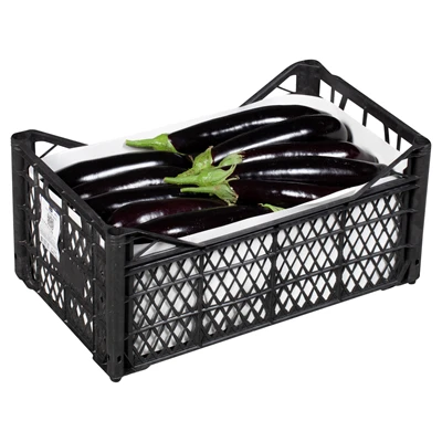 Patlıcan 6-7 Kg Lık Plastik Kasada Kg (8'li Paket) ürün görseli 1