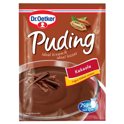 Dr. Oetker Puding 147G Kakaolu (8'li Paket) ürün görseli 1