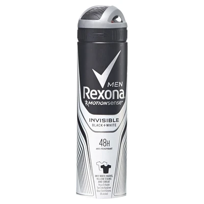 Rexona Deodorant Erkek 150Ml Black Whıte (5'li Paket) ürün görseli 1