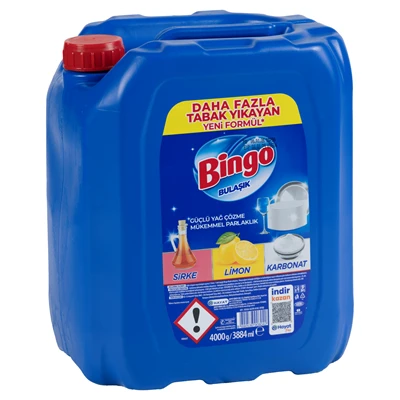 Bingo Bulaşık Deterjanı 4L (7'li Paket) ürün görseli 1