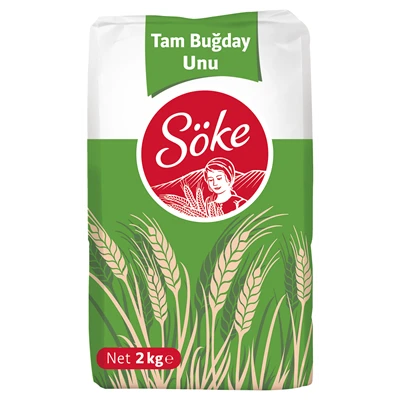 Söke Tam Buğday Unu 2Kg (8'li Paket) ürün görseli 1