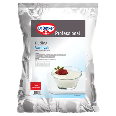 Dr. Oetker Puding 3Kg Vanilya (2'li Paket) ürün görseli 1