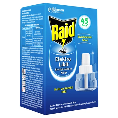 Raid Elektro Likit Yedek Şişe (5'li Paket) ürün görseli 1
