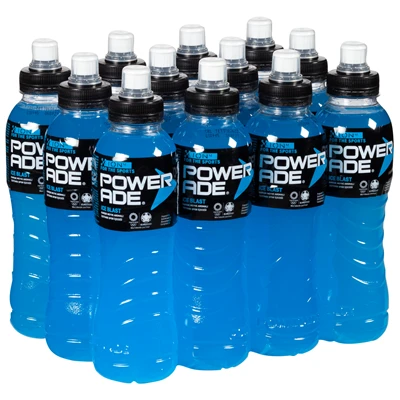 POWERADE Enerji İçeceği 12 X 500 Ml Ice Blast (5'li Paket) ürün görseli 1