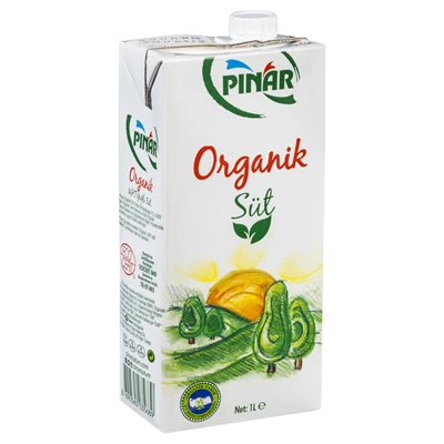 PINAR Organik Süt 1 L (8'li Paket) ürün görseli 1