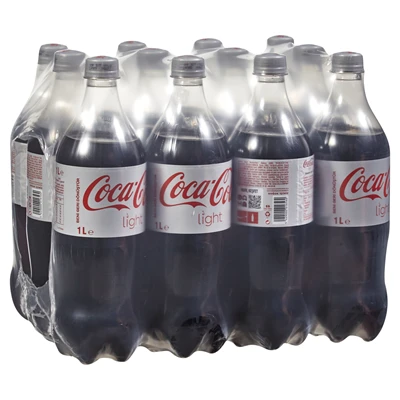 Coca-Cola Gazlı İçecek 12 X 1 L Light (8'li Paket) ürün görseli 1