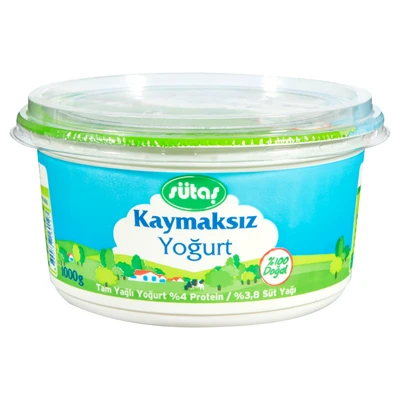 sütaş Yoğurt 1Kg (8'li Paket) ürün görseli 1