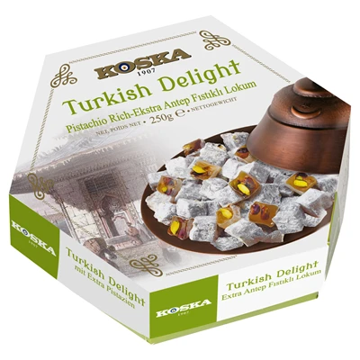 KOSKA Lokum 250 G Ekstra Fıstık (7'li Paket) ürün görseli 1