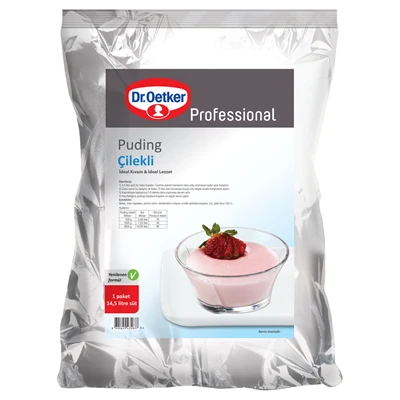 Dr. Oetker Puding 3Kg Çilek (7'li Paket) ürün görseli 1