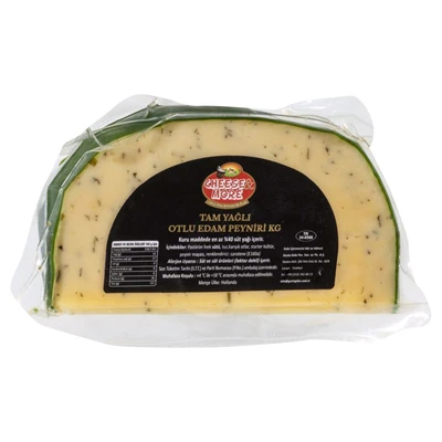 Cheese&More Edam Kg Otlu (3'li Paket) ürün görseli 1