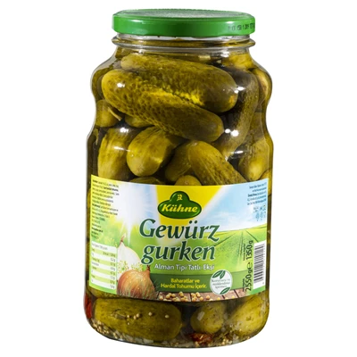 Kühne Gewuzrgurken Turşu 2,55Kg (4'li Paket) ürün görseli 1