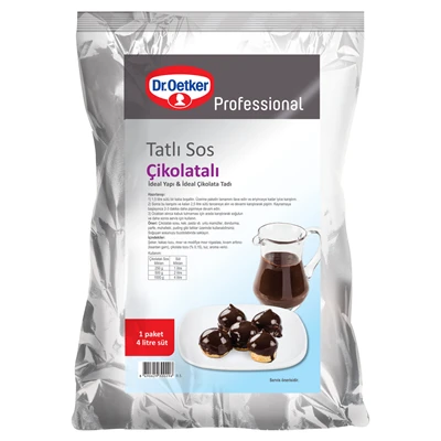 Dr. Oetker Sos 1Kg Çikolata (3'li Paket) ürün görseli 1