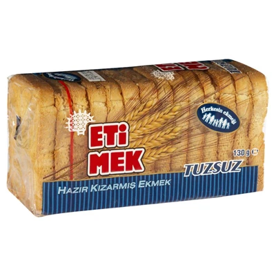 ETİ Etimek 12 X 148 G Tuzsuz (5'li Paket) ürün görseli 1