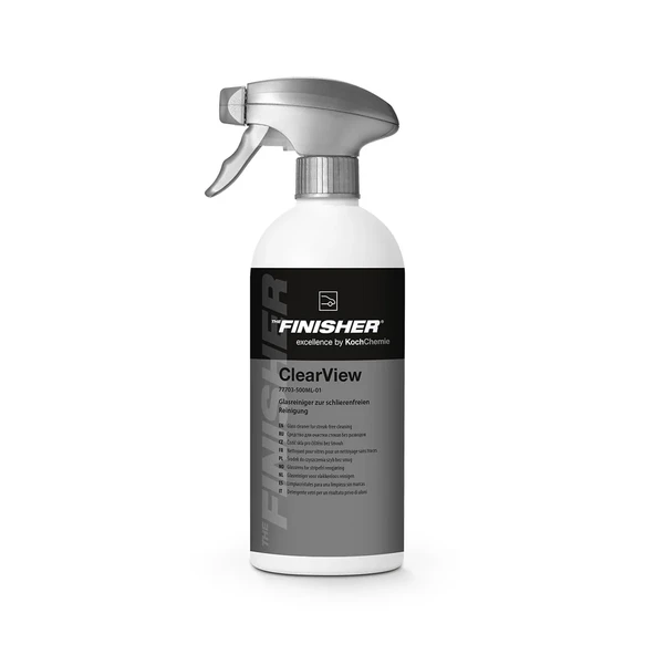 Koch Chemie The Finisher ClearView 500 ml İz Bırakmayan Profesyonel Araç Cam Temizleyici ürün görseli 1