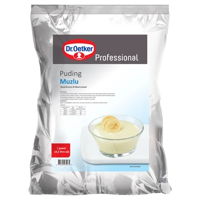 Dr. Oetker Puding 3Kg Muz (7'li Paket) ürün görseli 1