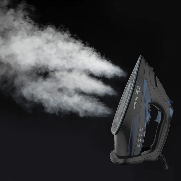 Fakir FlexSteam 2800 W Lacivert Buharlı Ütü - Resim 7
