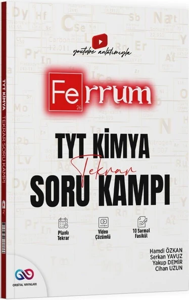 TYT Kimya Ferrum Tekrar Soru Kampı Orbital Yayınları ürün görseli 1