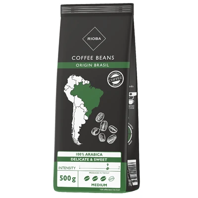 RIOBA Çekirdek Kahve 500 G Brazil (3'li Paket) ürün görseli 1