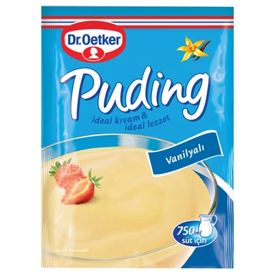 Dr. Oetker Puding 125G Vanilya (8'li Paket) ürün görseli 1
