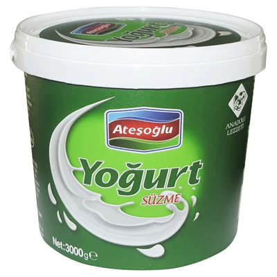 Ateşoğlu Süzme Yoğurt 3Kg (5'li Paket) ürün görseli 1