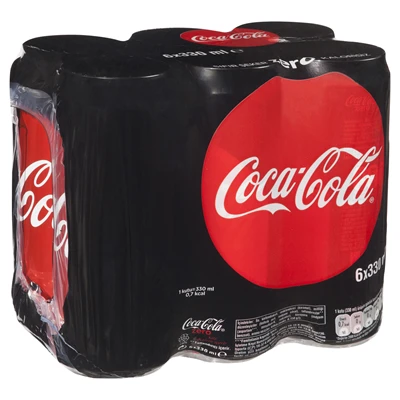 Coca-Cola 330Ml Şekersiz 6Ad (8'li Paket) ürün görseli 1