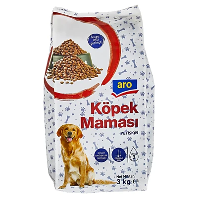 aro Köpek Maması 3 Kg Yetişkin (8'li Paket) ürün görseli 1