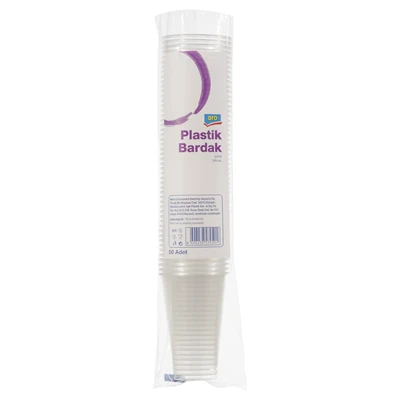 aro Plastik Meşrubat Bardak 50 Li 300 Ml (4'li Paket) ürün görseli 1