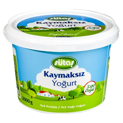 sütaş Homojenize Yoğurt 2 Kg (5'li Paket) ürün görseli 1