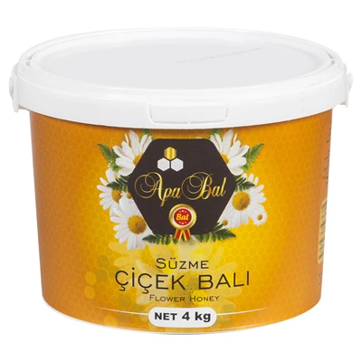 Apa Bal Kova Süzme Bal 4Kg Çiçek (2'li Paket) ürün görseli 1