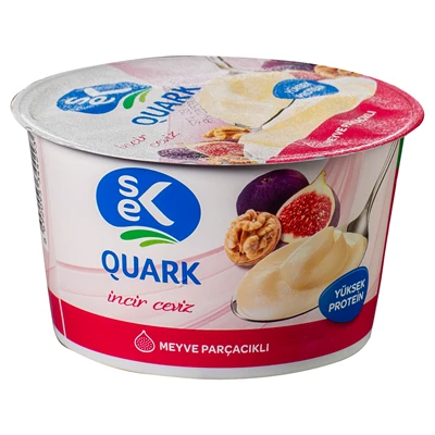 SEK Quark 140G İncir&Ceviz (6'li Paket) ürün görseli 1