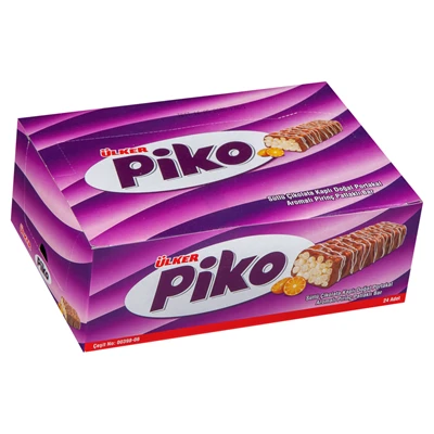 ÜLKER Piko Pirinç Patlaklı Bar 24 X 18 G Portakal (4'li Paket) ürün görseli 1