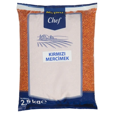 METRO Chef Kırmızı Mercimek 2,5 Kg (7'li Paket) ürün görseli 1
