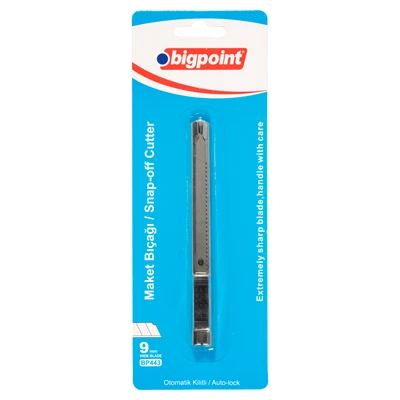 bigpoint Maket Bıçağı Metal Cep Tipi (7'li Paket) ürün görseli 1