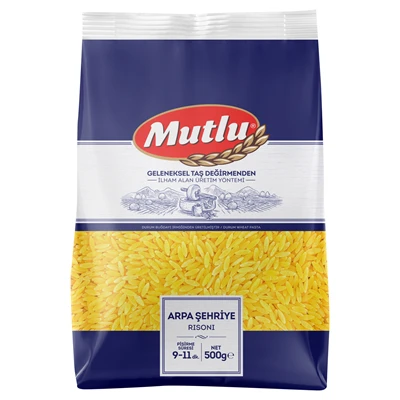 Mutlu Makarna 20 X 500 G Arpa Şehriye (8'li Paket) ürün görseli 1