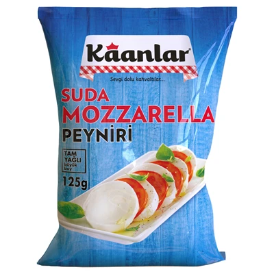 Kaanlar Suda Mozzarella 125G (8'li Paket) ürün görseli 1