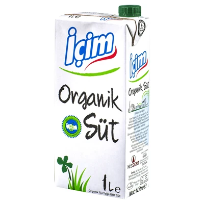 İçim Organik Süt 1L (7'li Paket) ürün görseli 1