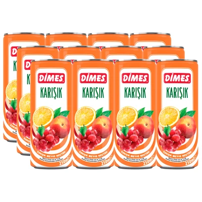 DİMES Nektar Kutu 12 X 250 Ml Karışık Meyve (7'li Paket) ürün görseli 1