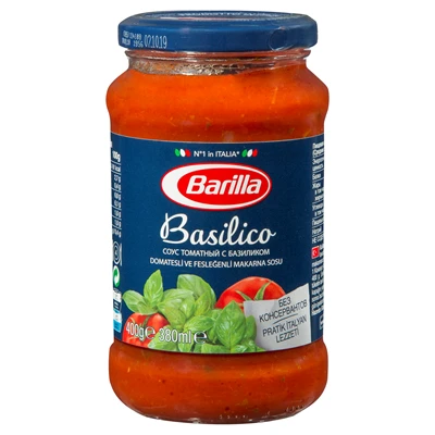 Barilla Makarna Sos 400 G Basilico (4'li Paket) ürün görseli 1