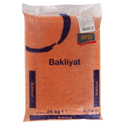 aro Kırmızı Mercimek 25 Kg (8'li Paket) ürün görseli 1