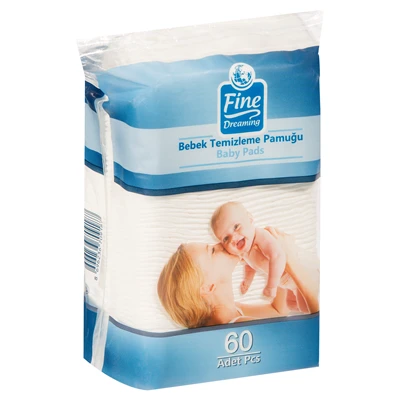 Fine Dreaming P60 Bebek Temizleme Pamuğu (5'li Paket) ürün görseli 1