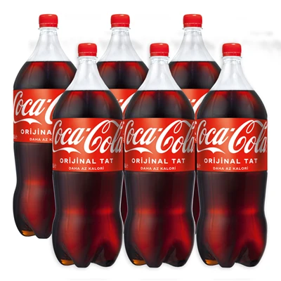 Coca-Cola Gazlı İçecek 6 X 2,5 L (8'li Paket) ürün görseli 1