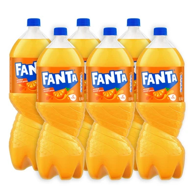 FANTA Gazlı İçecek 6 X 2,5 L (8'li Paket) ürün görseli 1